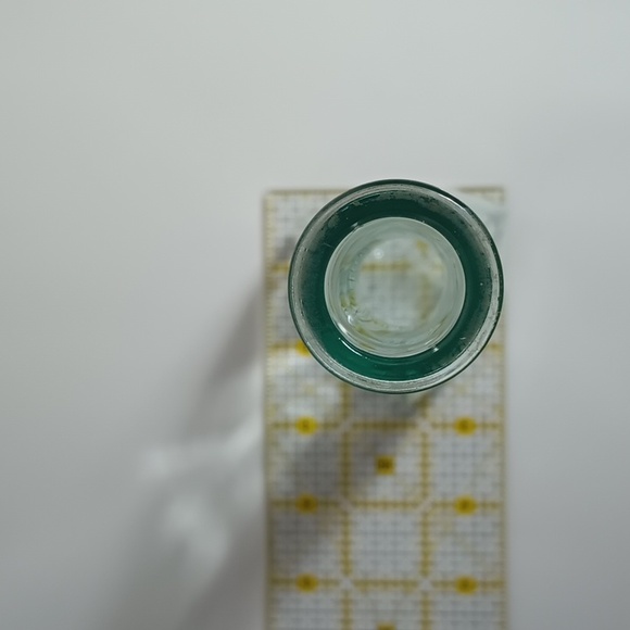 Rare VTG European Bottle Single Bud Triangular Vase Marked Mod Dep 3A 20cl 3mm65 - Picture 7 of 10